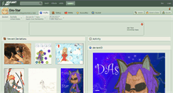 Desktop Screenshot of das-star.deviantart.com