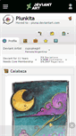 Mobile Screenshot of plunkita.deviantart.com