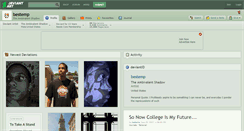 Desktop Screenshot of bestemp.deviantart.com