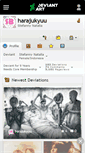 Mobile Screenshot of harajukyuu.deviantart.com