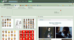 Desktop Screenshot of cpthedbngr.deviantart.com