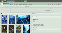 Desktop Screenshot of goldenrods.deviantart.com