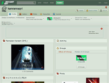 Tablet Screenshot of kamrannaqvi.deviantart.com