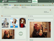 Tablet Screenshot of mravac.deviantart.com