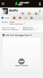 Mobile Screenshot of dbzffxl.deviantart.com