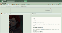Desktop Screenshot of daeds.deviantart.com