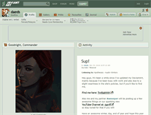 Tablet Screenshot of daeds.deviantart.com