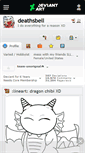 Mobile Screenshot of deathsbell.deviantart.com