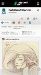 Mobile Screenshot of gatobaratodarwin.deviantart.com
