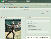 Tablet Screenshot of kimik-stockphotos.deviantart.com
