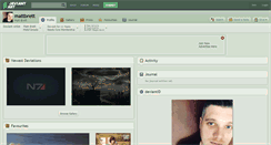 Desktop Screenshot of mattbrett.deviantart.com