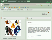 Tablet Screenshot of felixfoxxy.deviantart.com