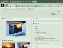 Tablet Screenshot of icarii.deviantart.com