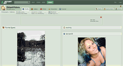 Desktop Screenshot of distantvisions.deviantart.com