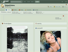 Tablet Screenshot of distantvisions.deviantart.com