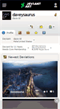 Mobile Screenshot of daveysaurus.deviantart.com