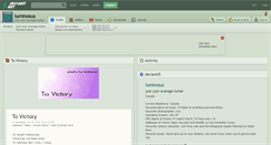 Desktop Screenshot of luminosus.deviantart.com