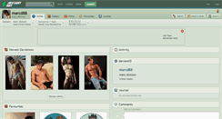 Desktop Screenshot of marcd88.deviantart.com
