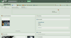 Desktop Screenshot of cannapower.deviantart.com