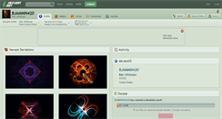 Desktop Screenshot of bjammin420.deviantart.com