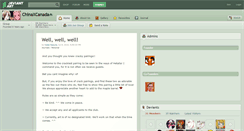 Desktop Screenshot of chinaxcanada.deviantart.com