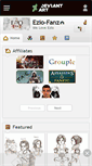 Mobile Screenshot of ezio-fanz.deviantart.com