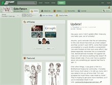 Tablet Screenshot of ezio-fanz.deviantart.com