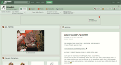 Desktop Screenshot of kmodon.deviantart.com