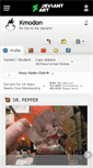 Mobile Screenshot of kmodon.deviantart.com