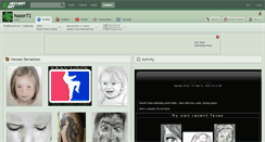 Desktop Screenshot of hazer72.deviantart.com