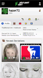 Mobile Screenshot of hazer72.deviantart.com