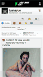 Mobile Screenshot of luanayue.deviantart.com