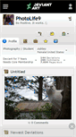 Mobile Screenshot of photolife9.deviantart.com