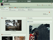 Tablet Screenshot of photolife9.deviantart.com