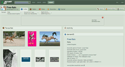 Desktop Screenshot of free-rain.deviantart.com