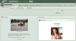 Desktop Screenshot of phunkyphoto.deviantart.com