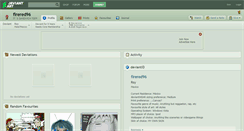 Desktop Screenshot of firered96.deviantart.com