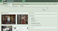 Desktop Screenshot of judy1621.deviantart.com