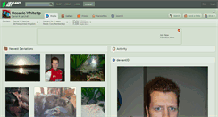 Desktop Screenshot of oceanic-whitetip.deviantart.com