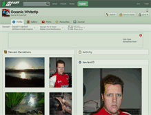 Tablet Screenshot of oceanic-whitetip.deviantart.com