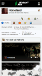 Mobile Screenshot of horseland.deviantart.com