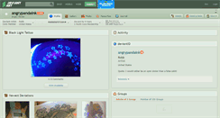 Desktop Screenshot of angrypandaink.deviantart.com