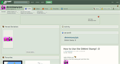 Desktop Screenshot of dimimistamp2plz.deviantart.com