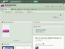 Tablet Screenshot of dimimistamp2plz.deviantart.com