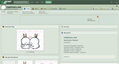 Desktop Screenshot of mashimaro-club.deviantart.com