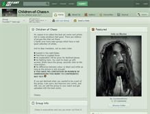 Tablet Screenshot of children-of-chaos.deviantart.com