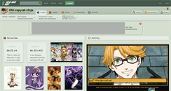 Desktop Screenshot of kiki-copycat-ninja.deviantart.com