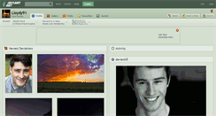 Desktop Screenshot of lloydy91.deviantart.com