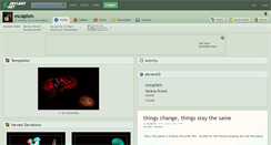 Desktop Screenshot of escapism.deviantart.com