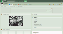 Desktop Screenshot of orchidee.deviantart.com